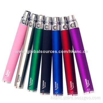 E Cigarettes, Vision Spinner1 with 1,300mAh Capacity, Variable Voltage of 3.2-4.8V